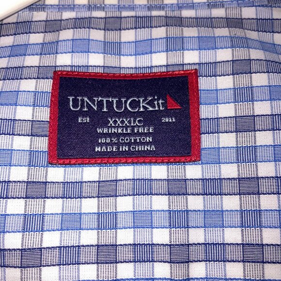 UntuckIt Men's XXXLC Button Up Long Sleeve Shirts Lot of 6 Big Tall - Picture 16 of 16